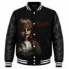 Halloween Annabelle Black Varsity Jacket