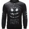 Halloween Party Black Bomber Jacket