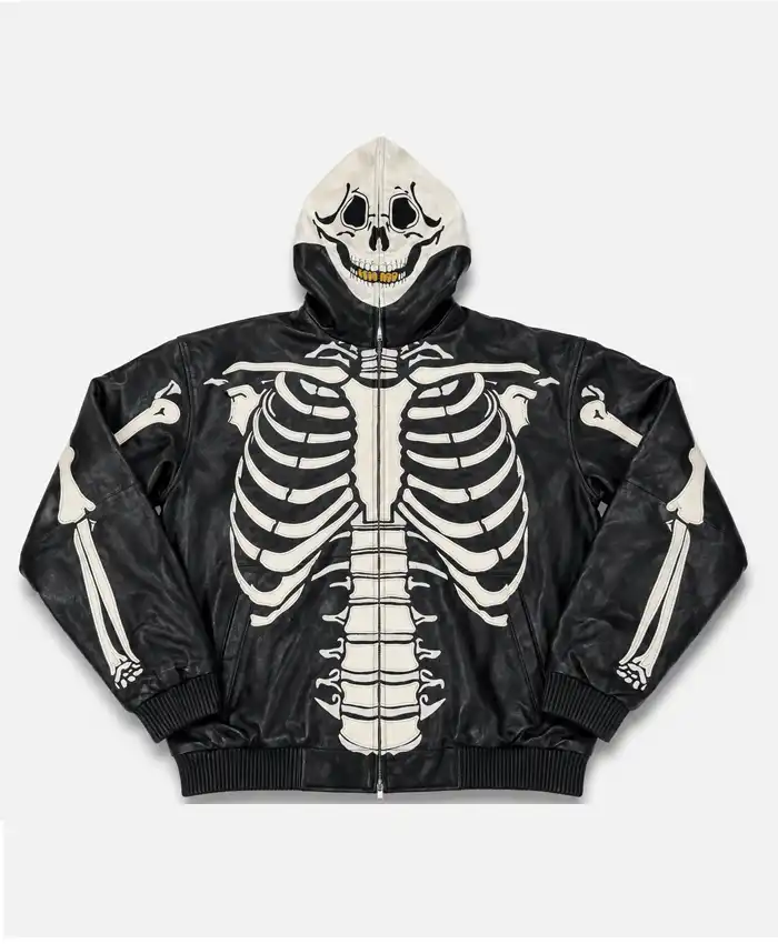 Halloween Skull Bomber Jacket
