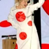 Buy Hayley Williams Polka Dot Leather Coat