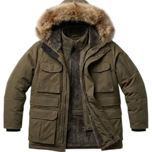 Heart of the Beast Brad Pitt Parka Jacket