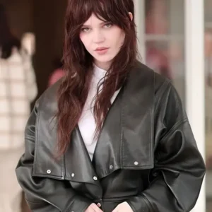 Her Private Hell Sophie Thatcher Black Leather Jacket