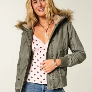 Hollister Faux jacket