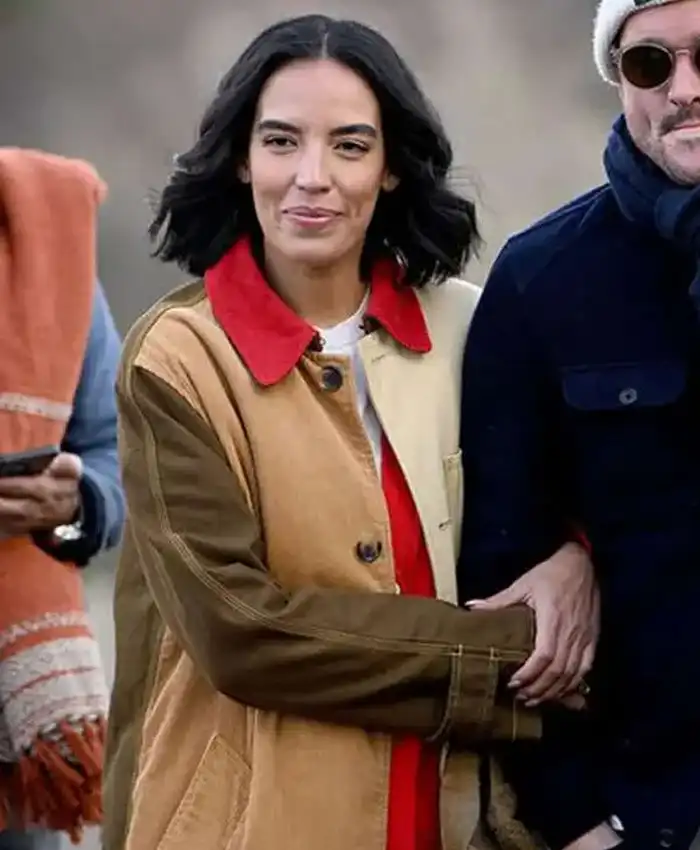 In The City Danielle Olivera Colorblock Coat