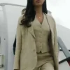 In the Grey 2026 Eiza González Beige Blazer