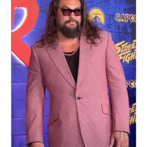 Jason Momoa Street Fighter Pink Suit