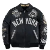 Jay-Z Pelle Pelle New York Yankees Leather Jacket