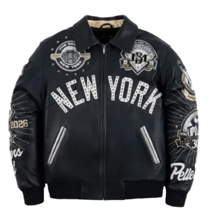 Jay-Z Pelle Pelle New York Yankees Leather Jacket