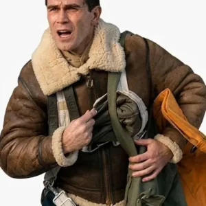Jimmy 2026 KJ Apa B3 Bomber Leather Jacket