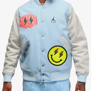 Jordan J Balvin Varsity Jacket