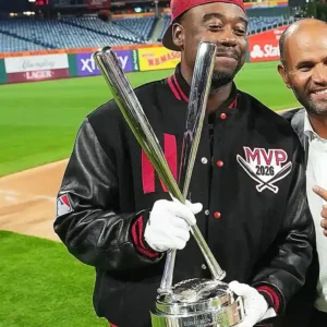 Jordan Walker MVP 2026 Black Varsity Jacket