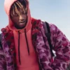 Juice Wrld Camo Puffer Jacket