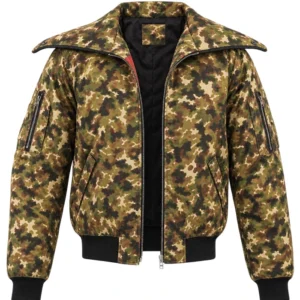 Jules Kounde Camo Zip Up Jacket