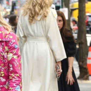 June Diane Raphael Elle 2026 Wool Trench Coat For Sale