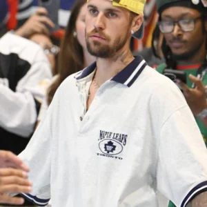 Justin Bieber Toronto Maple Leafs White Shirt