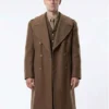 KJ Apa Jimmy 2026 Brown Military Coat