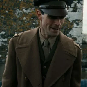KJ Apa Jimmy 2026 Brown Military Coat Shop Now