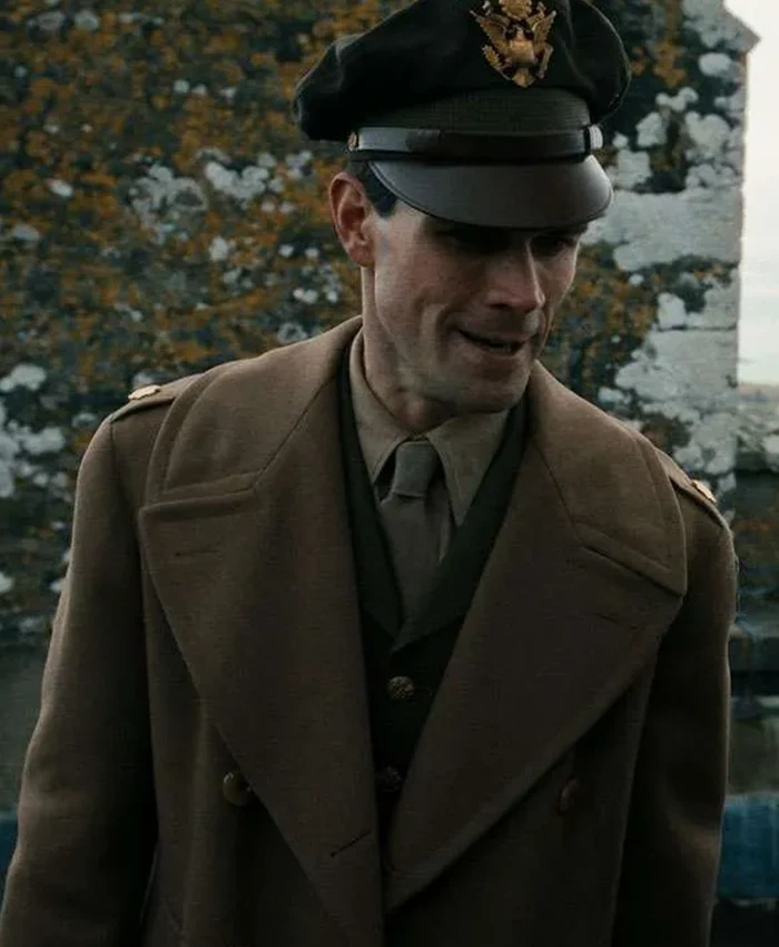 KJ Apa Jimmy 2026 Brown Military Coat Shop Now