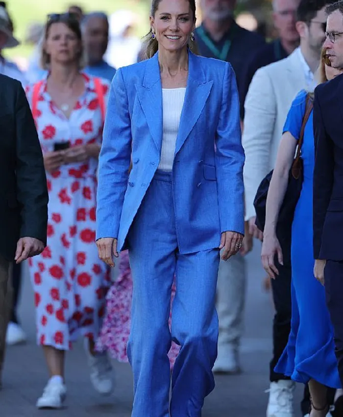 Kate Middleton Blue Suit