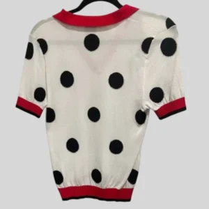 Keke Palmer Password S03 Polka Dot Polo Shirt For Sale