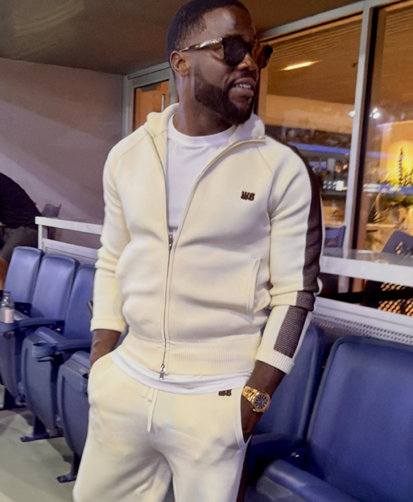 Kevin Hart US Open Off White Zip Up Jacket