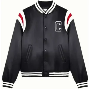 Kim Tae-Hyung Black Varsity Jacket For Sale