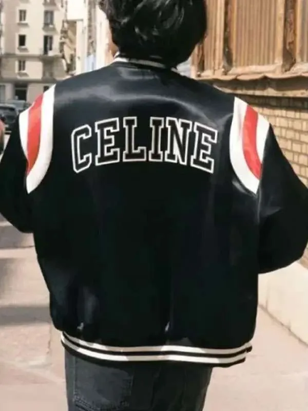 Kim Tae-Hyung Black Varsity Jacket Shop Now