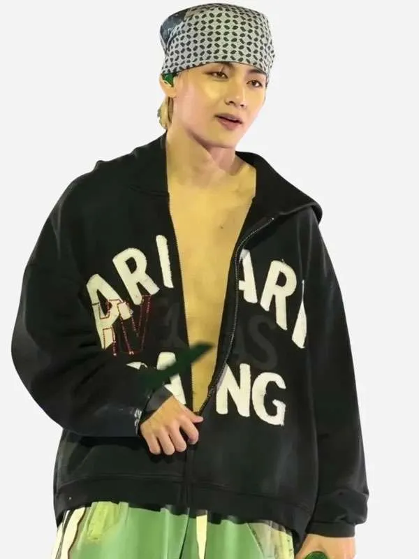 Kim Tae-hyung BTS Arirang World Tour Hoodie For Sale