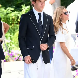 Kimi Antonelli Wimbledon 2026 Blue Blazer for sale