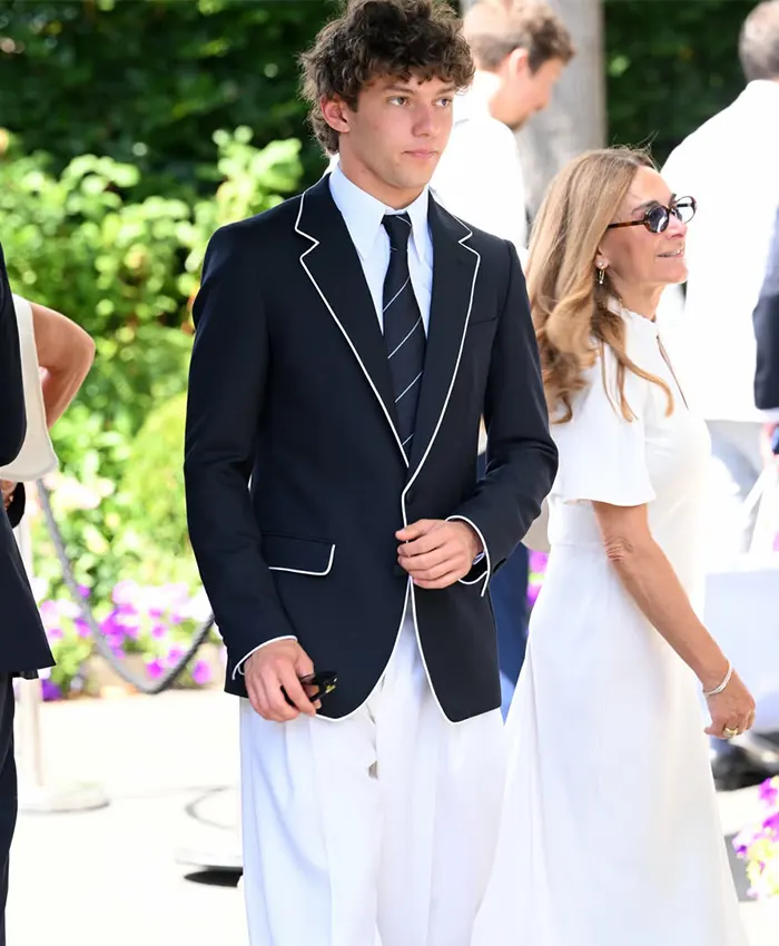 Kimi Antonelli Wimbledon 2026 Blue Blazer for sale