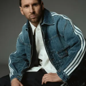 Kith x Messi x Adidas Football Denim Jacket