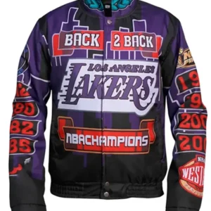 Kuhlman Los Angeles Lakers Championship Leather Jacket