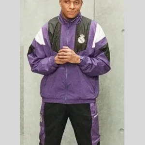 Kylian Mbappe EA FC 27 Purple Adidas Real Madrid Tracksuit
