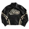 La Fam Retro Varsity Leather Jacket