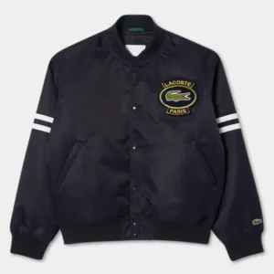 Lacoste Vintage Patch Varsity Jacket