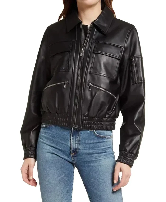 Lightweight Leather Jacke