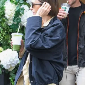 Lily Collins Paris 2026 Black Jacket Shop Now