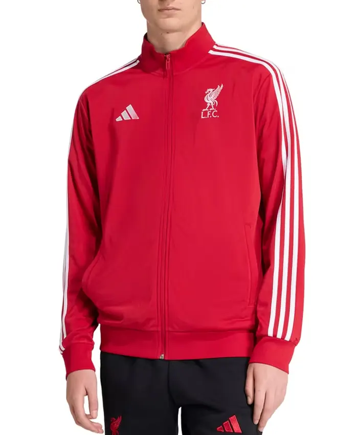 Liverpool Adidas DNA Full ZIP Up Red Track Jacket