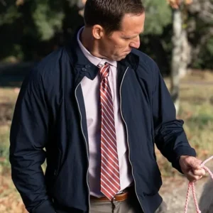 Loot Nat Faxon Blue Bomber Jacket
