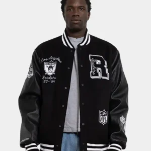 Los Angeles Raiders World Champs Varsity Jacket