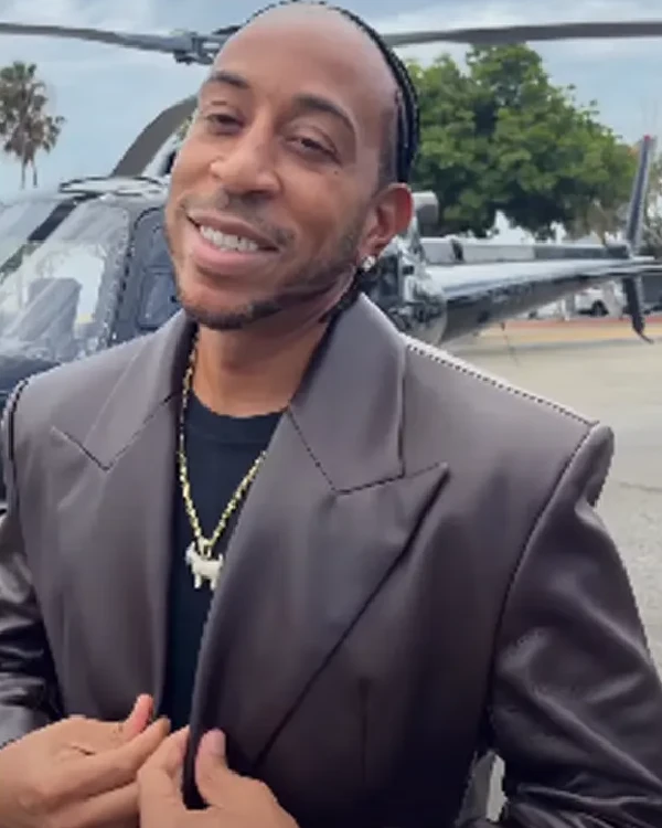 Ludacris Leather Brown Blazer
