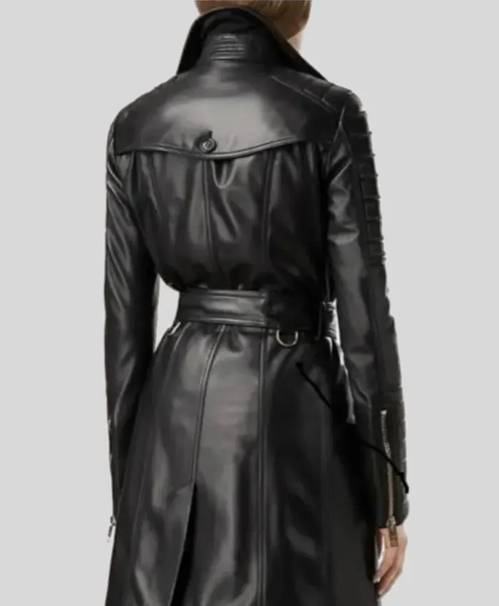 Luxury Leather Coat