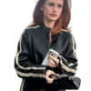 Madelaine Petsch Ariana Grande Concert Black Leather Jacket