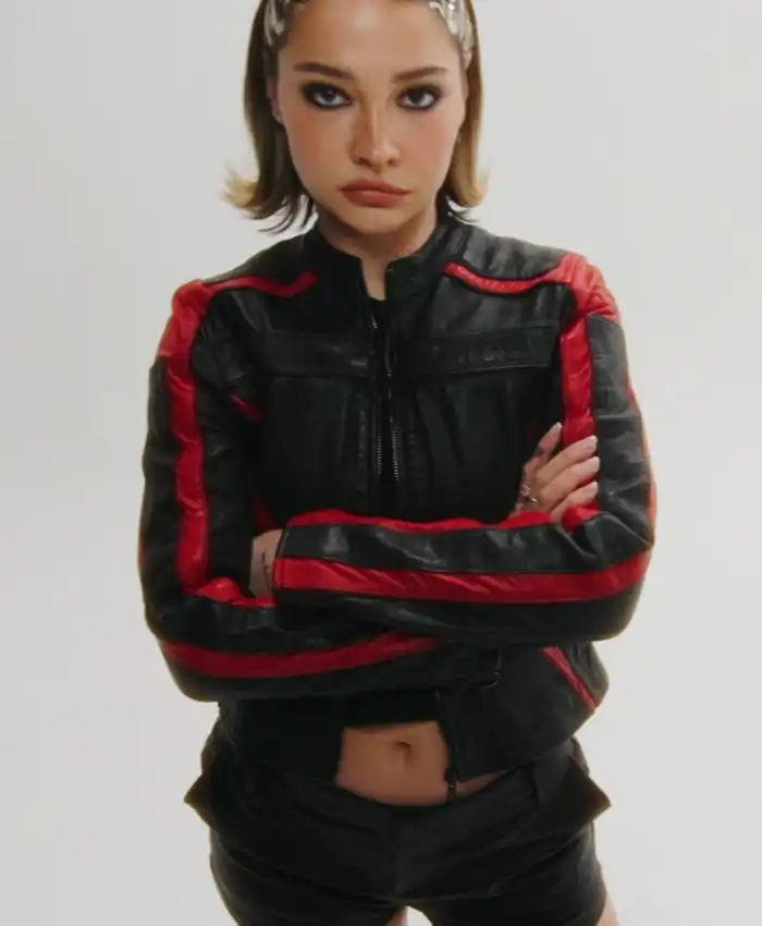 Madelyn Cline Diesel L-Ovable Leather Jacket