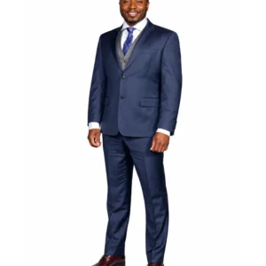 Malcolm Goodwin Reacher 2022 Blue Suit