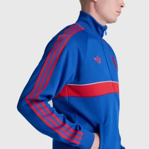 Manchester United x Adidas Blue Track Jacket for sale