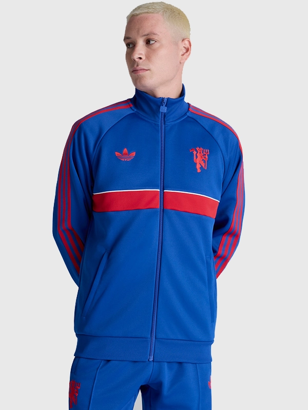 Manchester United x Adidas Blue Track Jacket