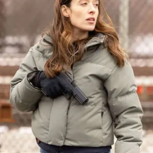 Marina Squerciati Chicago Med S11 Puffer Jacket
