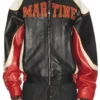 Martine Rose Superbowl Leather Jacket