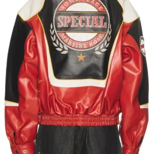 Martine Rose Superbowl Leather Jacket Buy Now